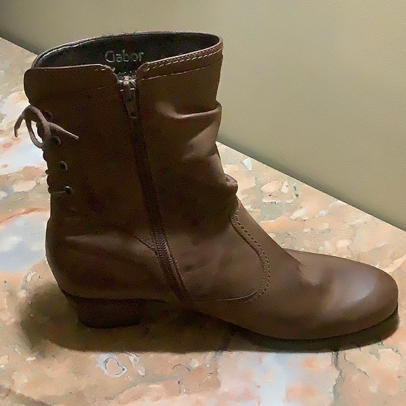 Gabor Leather Ankle Boot - Picture 2 of 9